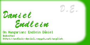 daniel endlein business card