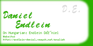 daniel endlein business card